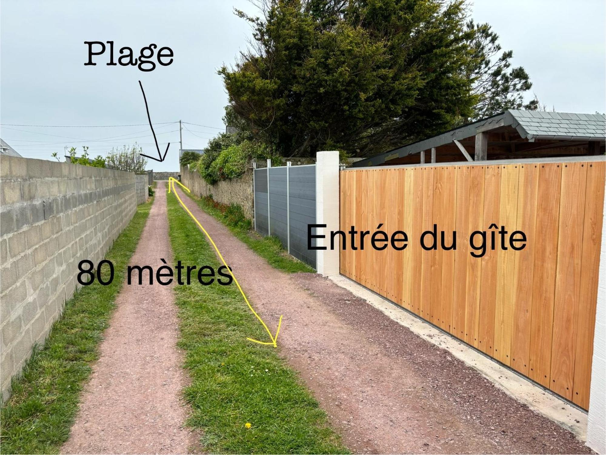 Gite Acces Direct A La Plage Du Dday Saint-Marcouf Ngoại thất bức ảnh